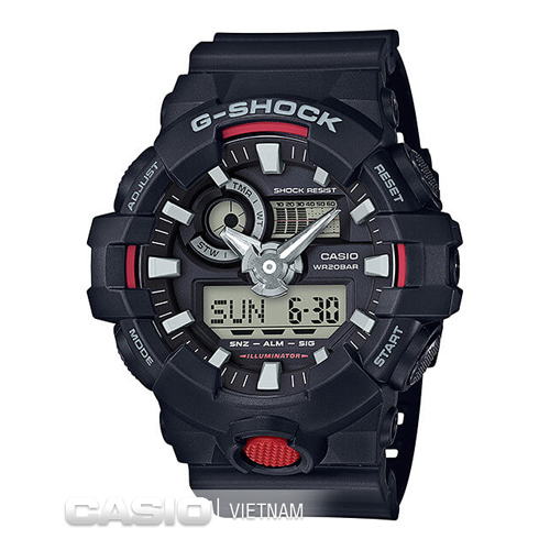 Đồng hồ Casio G-Shock GA-700-1ADR cao cấp